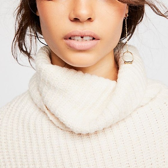 [ nwt ] Free People Eleven Turtleneck Sweater - Picture 3 of 6